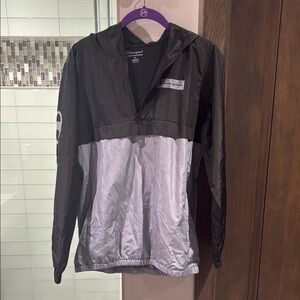 Champion Black and Gray Windbreaker